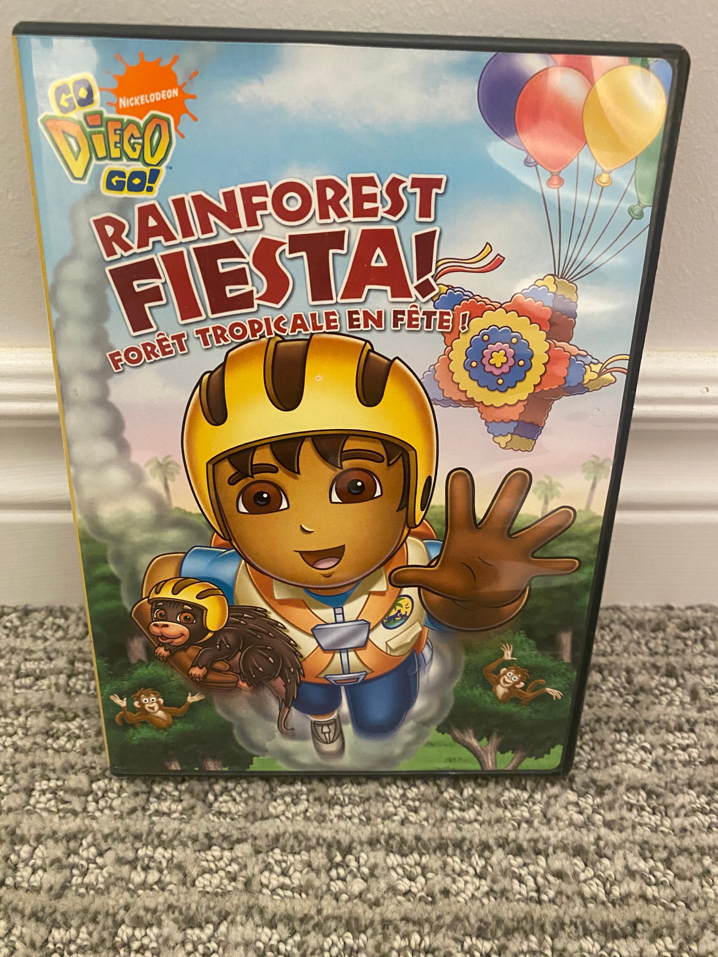 GO DIEGO GO RAINFOREST FIESTA! DVD – Little Thrifters