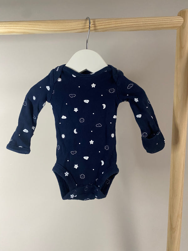 CARTERS Long Sleeve Onesie (Preemie)