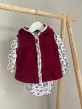 CARTERS Long Sleeve & Vest (6 Months)