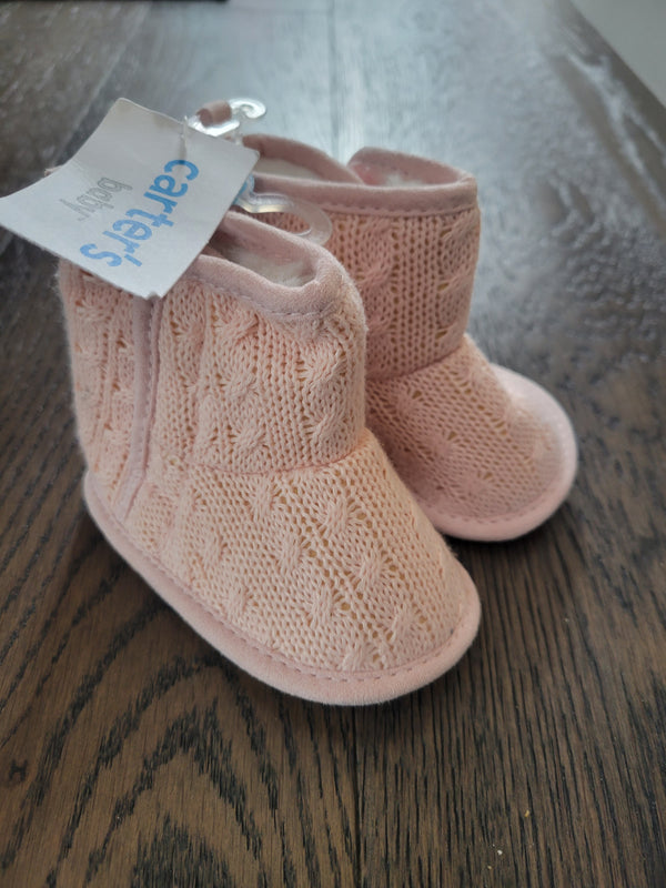 CARTERS Booties (Size 3-6 Months)