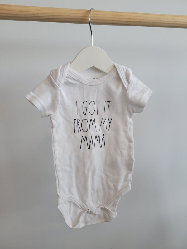 RAE DUNN Onesie (6-9 Months)