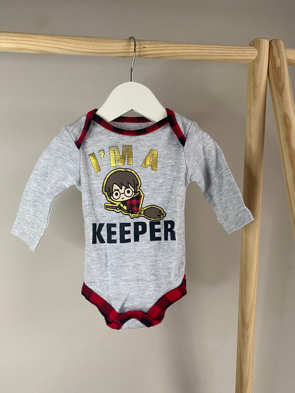 HARRY POTTER Long Sleeve Onesie (Newborn)