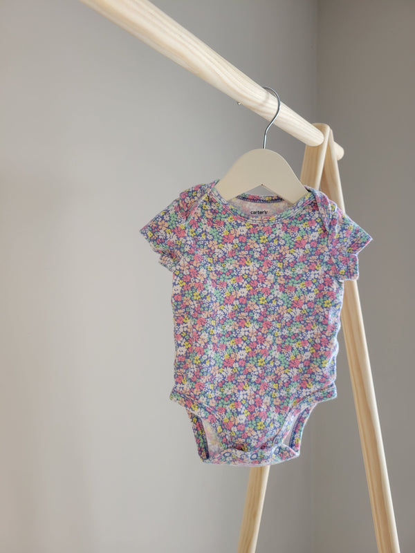 CARTERS Floral Onesie