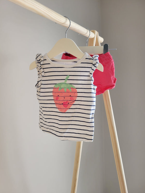 CARTERS Strawberry Outfit