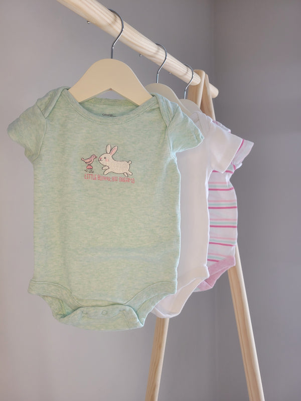GEORGE Set of 3 Onesies