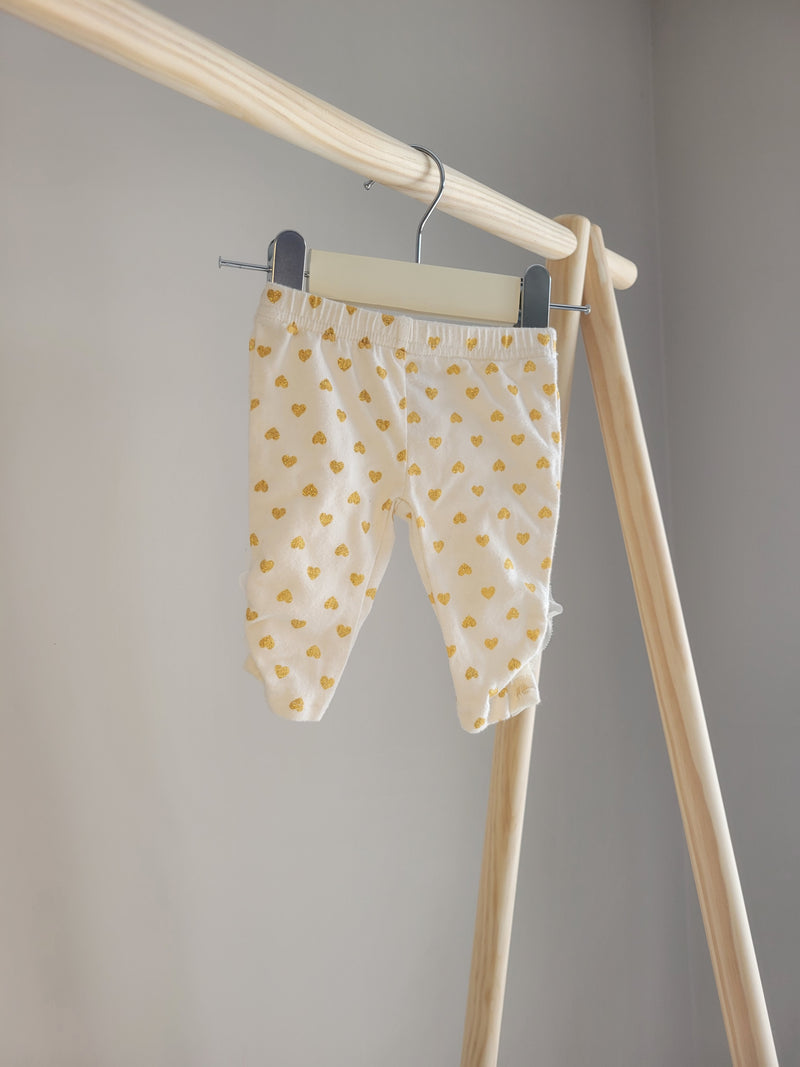 GEORGE Heart Pants (0-3 Months)
