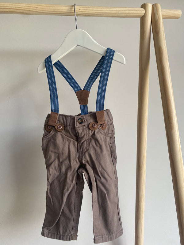 CARTERS Suspender Pants (6 Months)