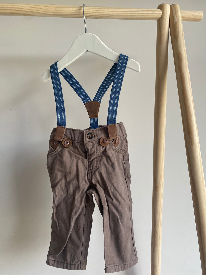 CARTERS Suspender Pants (6 Months)