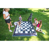 3-IN-1 JUMBO GAME SET. CHECKERS, CHESS, BACKGAMMONS