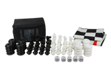3-IN-1 JUMBO GAME SET. CHECKERS, CHESS, BACKGAMMONS