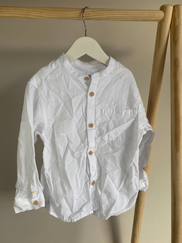 ZARA Long Sleeve Dress Shirt (3-4 Years)