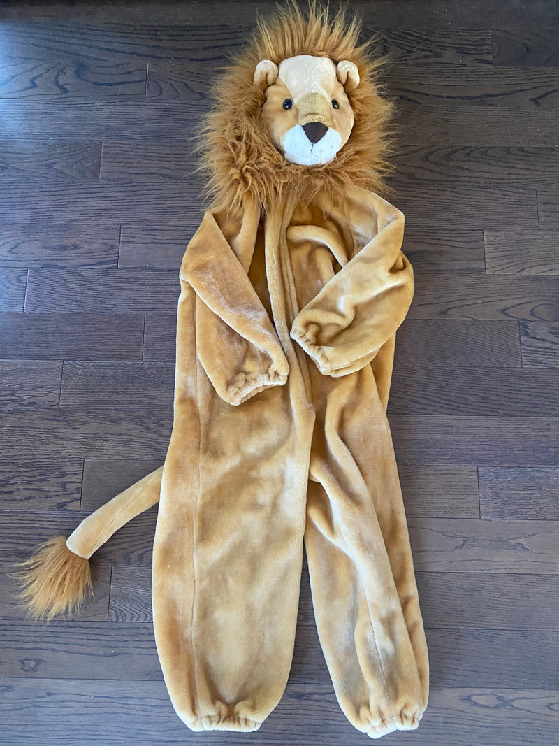 LION HALLOWEEN COSTUME (5-6 years)