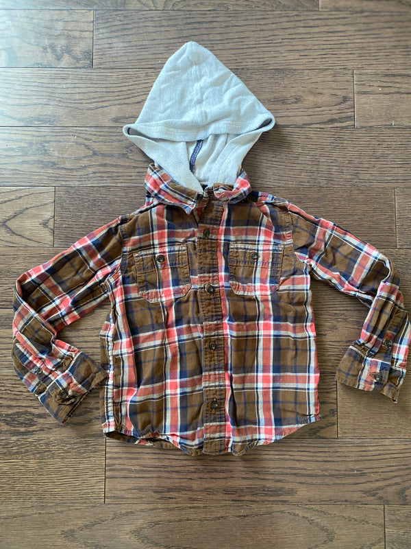 CARTERS Hooded Long Sleeve (4Y)