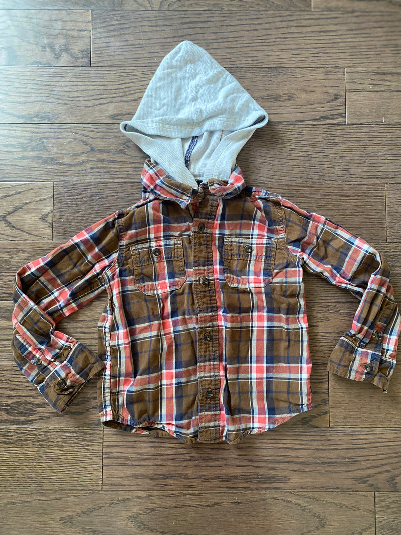CARTERS Hooded Long Sleeve (4Y)