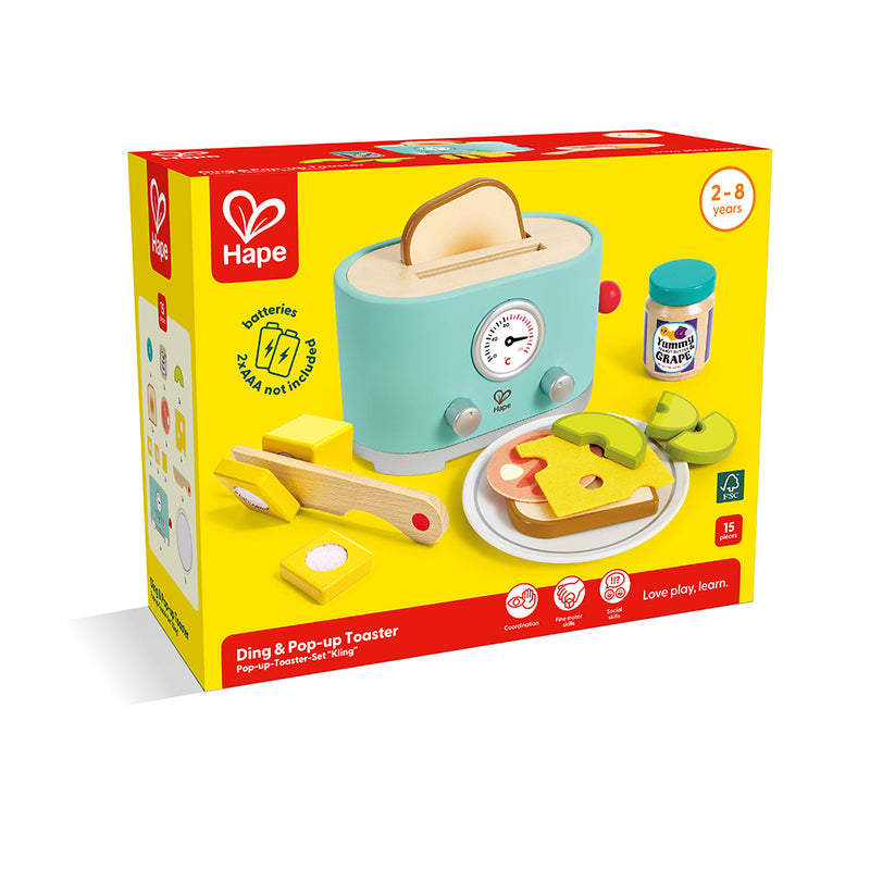 DING & POP-UP TOASTER – HAPE