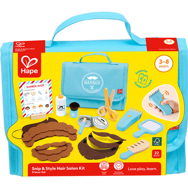 SNIP & STYLE HAIR SALON KIT – HAPE