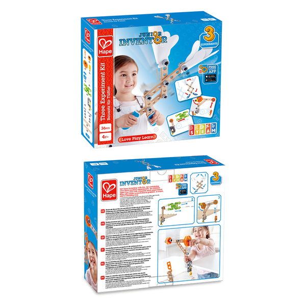 THREE EXPERIMENT TOOLBOX – HAPE