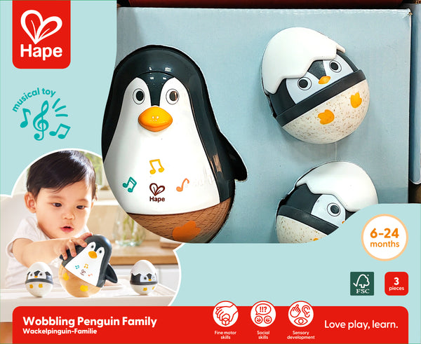 WOBBLING PENGUIN FAMILY – HAPE