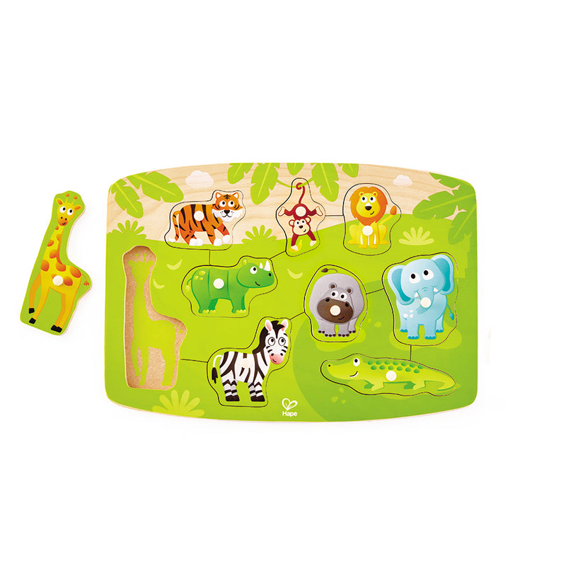 JUNGLE PEG PUZZLE – HAPE