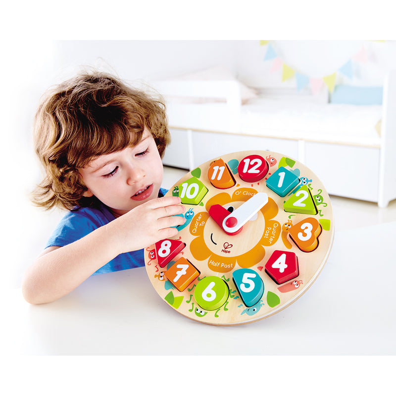 CHUNKY CLOCK PUZZLE – HAPE