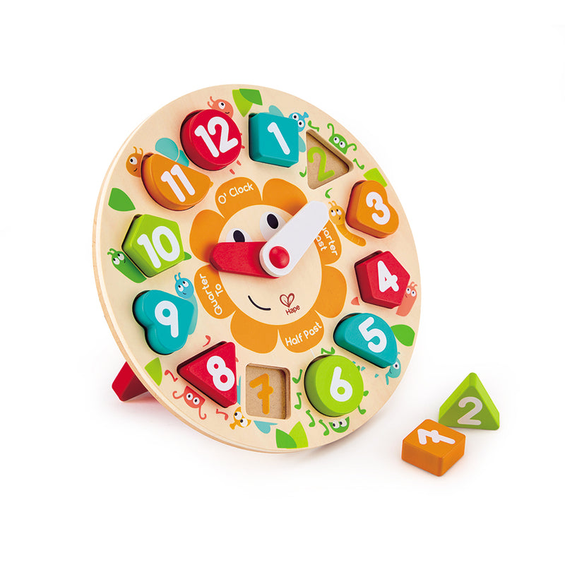 CHUNKY CLOCK PUZZLE – HAPE