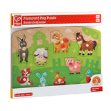 FARMYARD PEG PUZZLE – HAPE