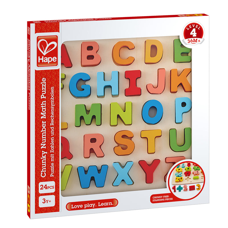 CHUNKY ALPHABET PUZZLE – HAPE