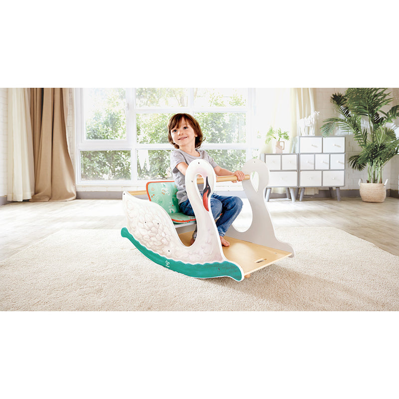 2-IN-1 SWAN SEAT RIDE-ON – HAPE