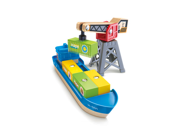 CARGO SHIP & CRANE – HAPE