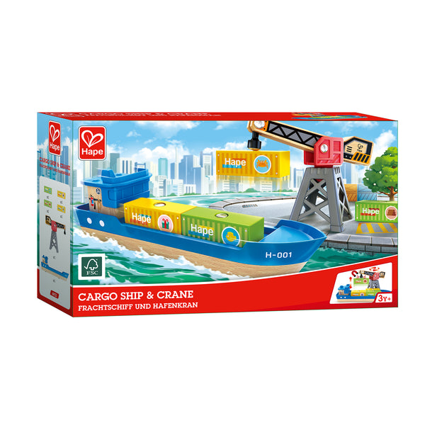 CARGO SHIP & CRANE – HAPE