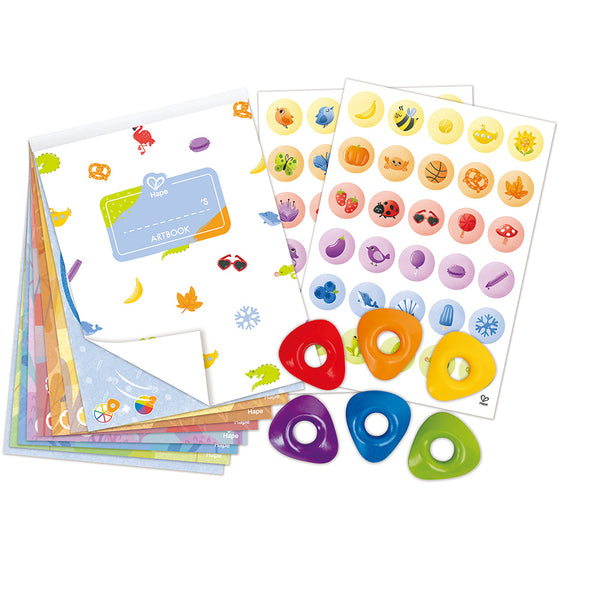 CRAYON COLOURING – HAPE