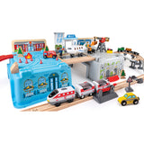 MEGA METROPOLIS TRAIN BUCKET SET – HAPE