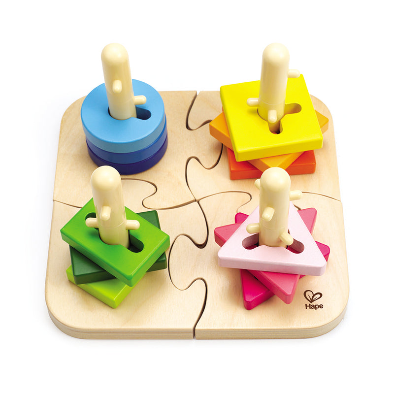 CREATIVE PEG PUZZLE – HAPE