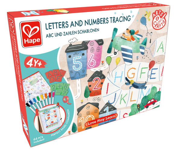 LETTERS & NUMBERS TRACING – HAPE