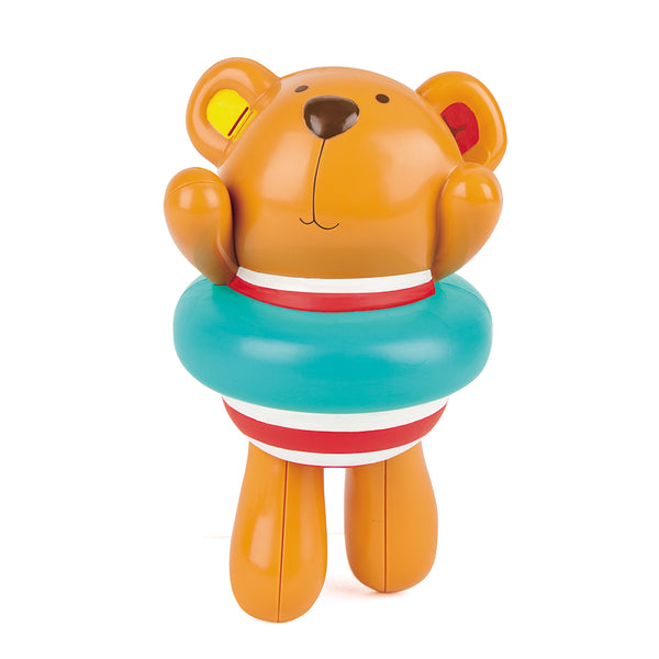 SWIMMER TEDDY WIND-UP TOY – HAPE
