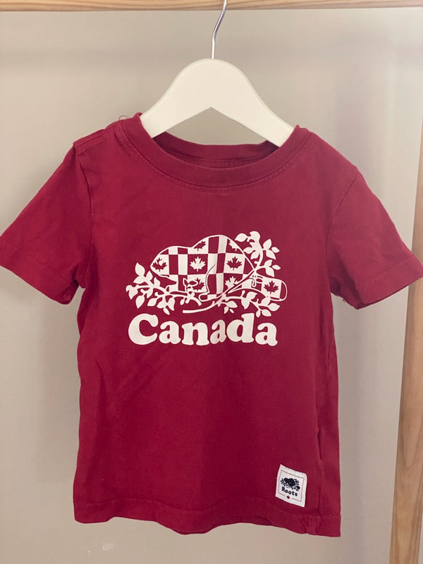 ROOTS Canada Day Shirt (2T)