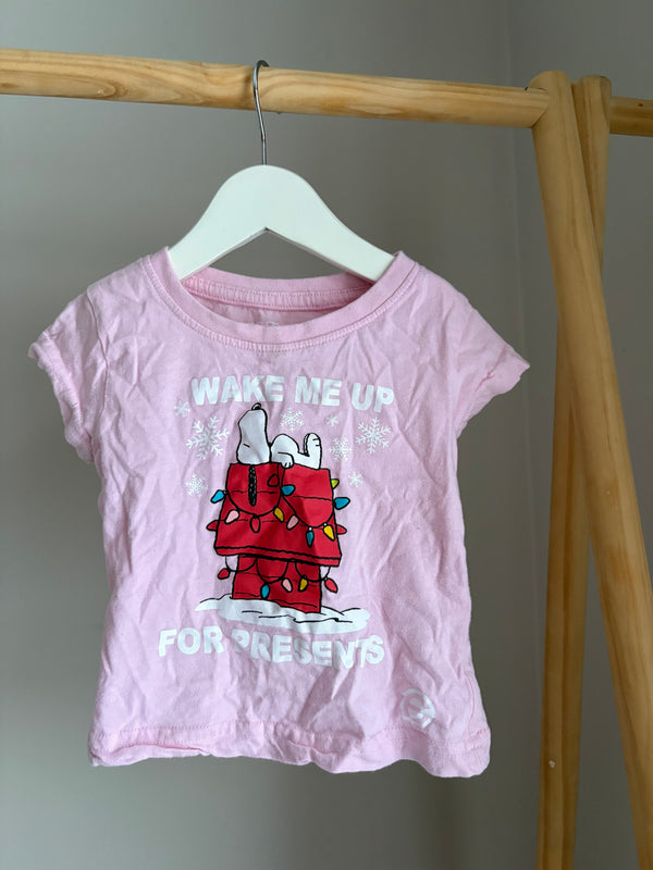 PEANUTS Christmas T-Shirt (2/3 Years)