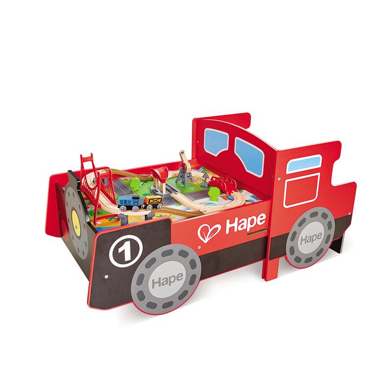 TIDY-UP TRAIN & RAILWAY SET – HAPE