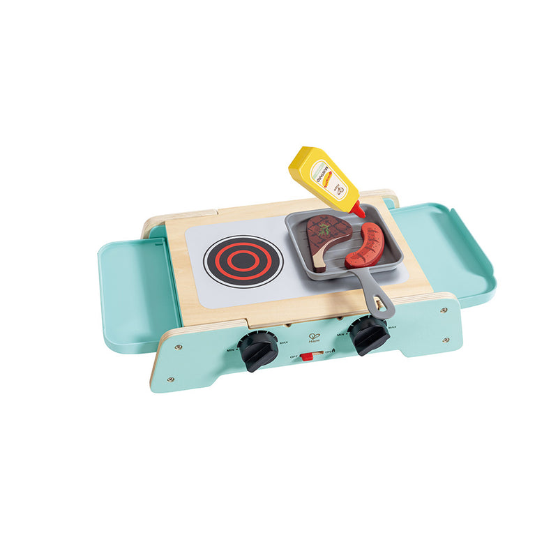 SIZZLING GRIDDLE & GRILL BBQ SET – HAPE