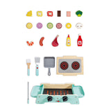 SIZZLING GRIDDLE & GRILL BBQ SET – HAPE
