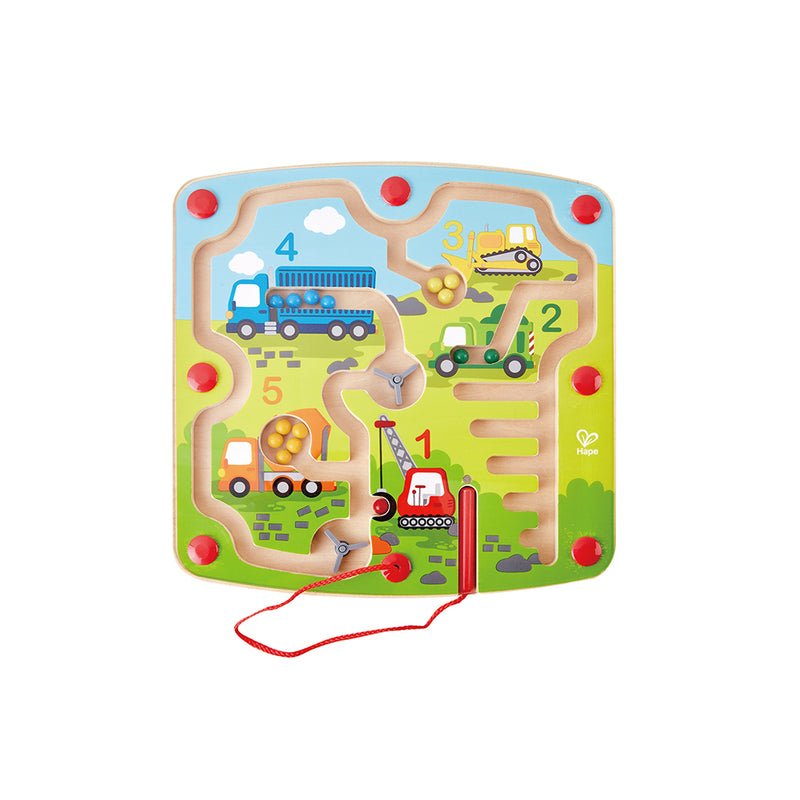 CONSTRUCTION & NUMBER MAZE – HAPE