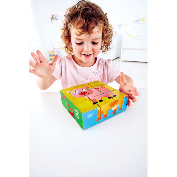 FARM ANIMAL BLOCK PUZZLE – HAPE
