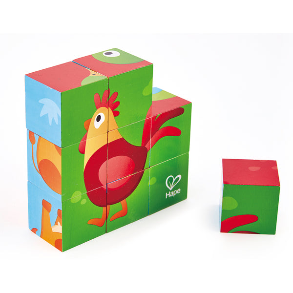 FARM ANIMAL BLOCK PUZZLE – HAPE