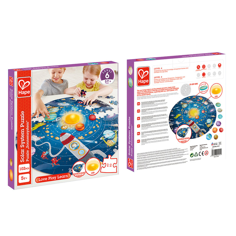 SOLAR SYSTEM PUZZLE – HAPE