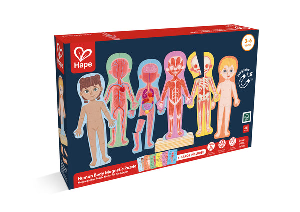 HUMAN BODY MAGNETIC PUZZLE – HAPE