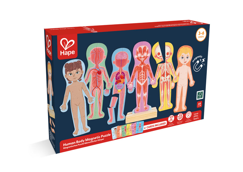 HUMAN BODY MAGNETIC PUZZLE – HAPE