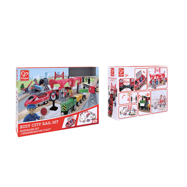 BUSY CITY RAIL SET – HAPE