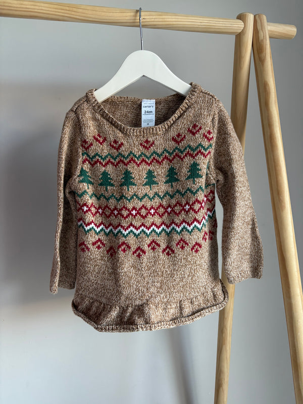 CARTERS Christmas Dress (24 Months)