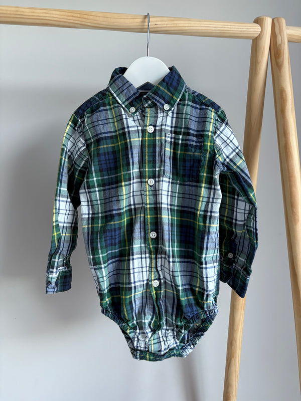 CARTERS Plaid Onesie (24 Months)