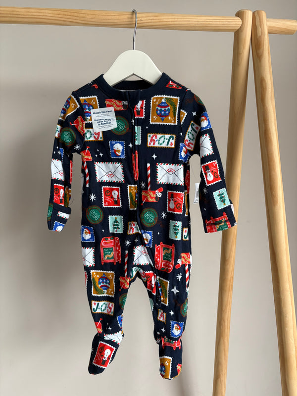 OLD NAVY Christmas Sleeper (0-3 Months)